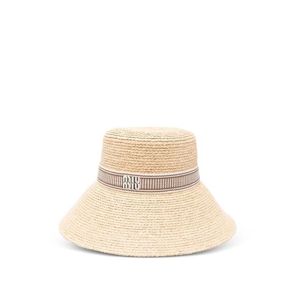 MIU MIU Accessories - Miu Miu Neutrals Hats Women